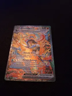 Pokemon TCG Greninja EX 214/167 Special Illustration Rare Twilight Masquerade - Image 1