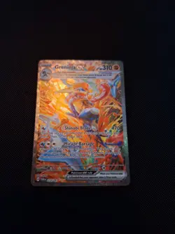Pokemon TCG Greninja EX 214/167 Special Illustration Rare Twilight Masquerade - Image 2