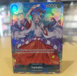 One Piece TCG OP13 OP13-054 Yamato Alt-Art Blue SR English NM/M - Image 1