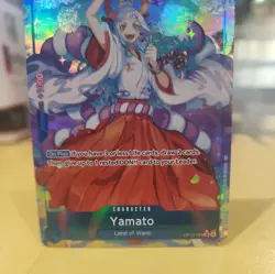 One Piece TCG OP13 OP13-054 Yamato Alt-Art Blue SR English NM/M - Image 3