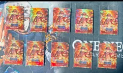 One Piece TCG Monkey D Luffy ST10-006 Treasure Booster Set Promo SEALED x10 - Image 1