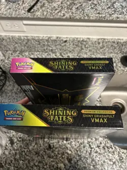Pokemon TCG: Shining Fates Premium Collection Set [Shiny Crobat/Dragapult VMAX, 820650808715 - Image 4