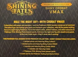 Pokemon TCG Shining Fates Premium Collection Set Shiny Crobat/Dragapult VMAX 820650808715 - Image 5