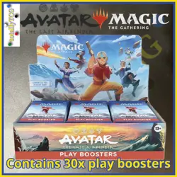 MTG Avatar The Last Airbender Play Booster Box (30 Boosters) - New and Sealed! - Image 1