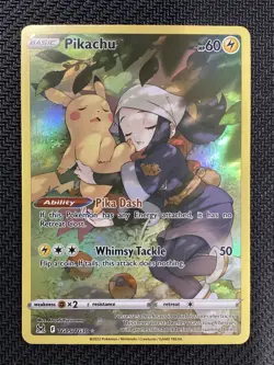 Pokemon TCG SWSH11: Lost Origin Trainer Gallery #TG05/TG30 Pikachu NM - Image 1