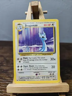 Dragonair 18/102 Base Set Non-Holo Rare Pokemon Card - Image 1