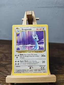 Dragonair 18/102 Base Set Non-Holo Rare Pokemon Card - Image 1