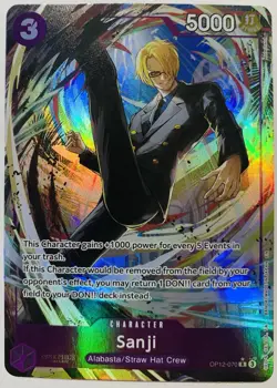 Sanji OP12-070 Alternate Art (English) One Piece TCG Legacy Of The Master - Image 1