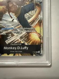 One Piece Promo Monkey D. Luffy Pirates Party Vol 3 #P-035 PSA 10 GEM MINT - Image 5