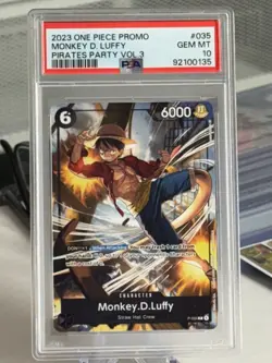 PSA 10 - One Piece - English - Monkey D. Luffy - Pirates Party Vol. 3 - Image 1