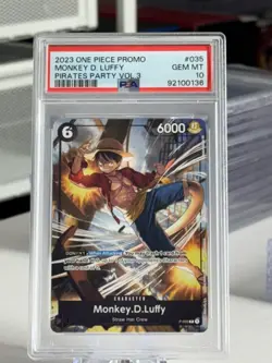 PSA 10 - One Piece - English - Monkey D. Luffy - Pirates Party Vol. 3 - Image 1