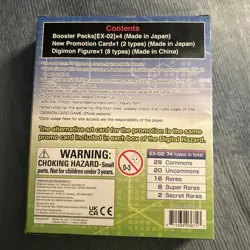 Digimon Card Game AB-01 ADVENTURE BOX #8 Mastemon Promo 4 Packs One Figure 811039036713 - Image 3