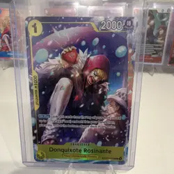 Donquixote Rosinante OP12-108 2000 Power Bandai One Piece CCG Character Card - Image 1