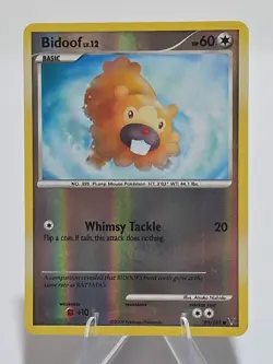 Vintage Bidoof 91/147 Supreme Victors Reverse Holo Pokemon Card - Image 1