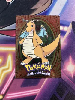 Dragonite #149 E12 of 12 🔥Blue Logo🔥 Topps Holo Trading Cards Pokemon Card LP+ - Image 1
