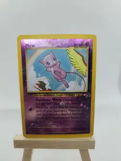 Pokemon Mew 01/18 Promo Reverse Holo Southern Islands 30 HP TCG Card - Image 1