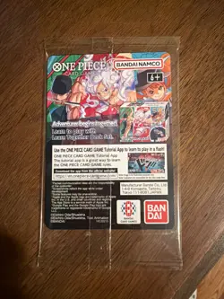 One Piece College Basketball US Voyage Promo Card – Monkey D. Luffy (SEALED) - Image 2