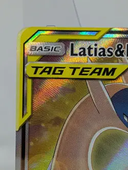 Pokemon TCG Latias & Latios GX 170/181 Tag Team Sun & Moon Team (Raw) NM - Image 3
