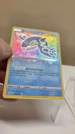 Pokemon TCG Kyogre Shining Fates Holo Card 021/072 Amazing Rare, Near Mint - Image 2