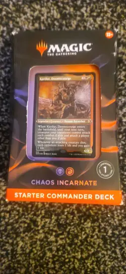 MTG: Chaos Incarnate | Starter Commander Deck | Sealed | Magic The Gathering - Image 1