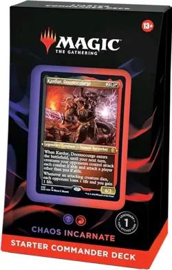MTG: Chaos Incarnate | Starter Commander Deck | Sealed | Magic The Gathering - Image 1