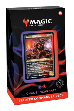 Chaos Incarnate Deck ~ Starter Commander ~ Magic the Gathering MTG Sealed - Image 1