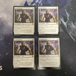 Mtg- Sentinel's Eyes (036/254) Theros Beyond Death- Commun- NM- X4 Playset - Image 1