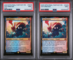 🔥 PSA 9 Sequential Vivi Ornitier MTG Final Fantasy #0248 FOIL & Non-Foil Pair - Image 1