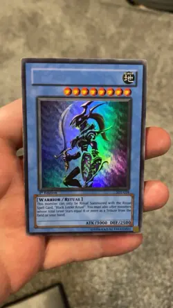 Yu-Gi-Oh TCG ERROR NO NAME Black Luster Soldier SYE-024 Ultra 1st Edition - Image 1