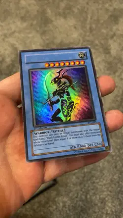 Yu-Gi-Oh TCG ERROR NO NAME Black Luster Soldier SYE-024 Ultra 1st Edition - Image 2