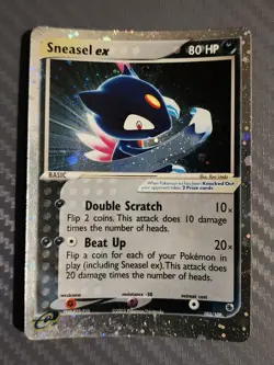 Pokemon TCG - Sneasel ex - EX Ruby & Sapphire - Holo Rare Trading Card (103/109) - Image 1