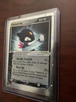 Pokemon TCG Sneasel EX Ruby and Sapphire Holo Ultra Rare Card 103/109 NM - Image 3