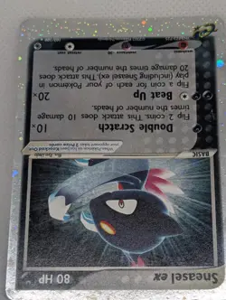 Sneasel ex 103/109 Ruby and Sapphire Holo Ultra Rare Pokemon TCG Nintendo MP+ - Image 4