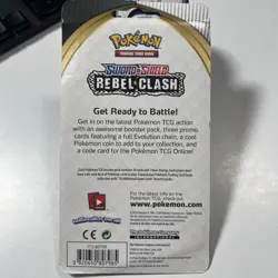 Pokemon Sword & Shield Rebel Clash BONUS Blister Pack Gengar Promo NEW SEALED - Image 2
