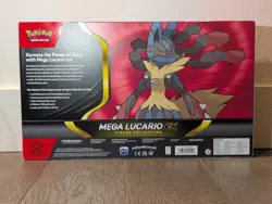 Pokemon TCG Mega Lucario ex Premium Figure Collection Box NEW SEALED - Image 2