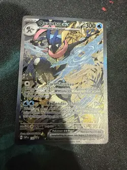 Pokemon Greninja ex Secret Illustration Rare Black Star Promo SVP 132 NM GERMAN - Image 1