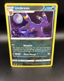 Umbreon Pokemon Sword & Shield Promo Card SWSH129 Holo - Image 1