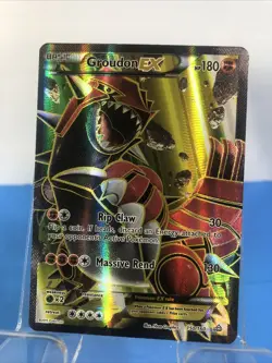 Groudon EX 150/160 - Primal Clash Pokemon Card - NM - Image 1