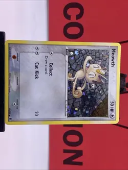 Meowth 69/112 FireRed & LeafGreen Reverse Holo Common Pokemon TCG 2004 LP - Image 4