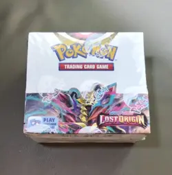 Pokemon TCG Sword & Shield Lost Origins Booster Box with 36 Packs Factory Sealed - Image 1