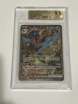 Pokemon TCG Greninja ex 132 Sv: Scarlet & Violet Promo SIR BGS 9.5 Gem Mint - Image 1