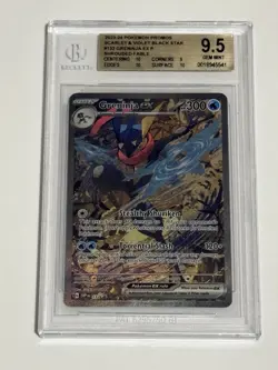 Pokemon TCG Greninja ex 132 Sv: Scarlet & Violet Promo SIR BGS 9.5 Gem Mint - Image 2