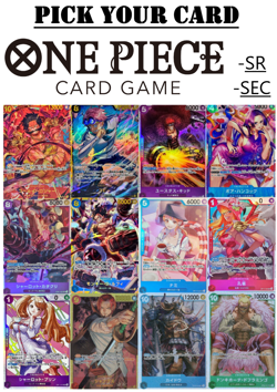 One Piece TCG - Pick Your SR / SEC - Japanese - NM - Image 1