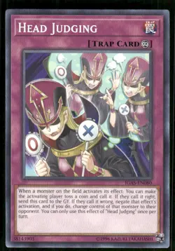 Yu-Gi-Oh! TCG Head Judging IGAS-EN080 Regular - Image 1