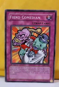 1x (LP) Fiend Comedian - LOD-098 - Common - 1st Edition YuGiOh - Image 1