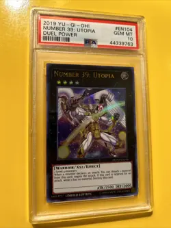 YuGiOh NUMBER 39: UTOPIA DUPO-EN104🔥PSA 10 GEM🔥LIMITED EDITION-2019 ULTRA RARE - Image 5