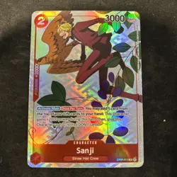 Sanji (Gift Collection 2023) OP01-013 One Piece Promotion Cards Foil LP - Image 1