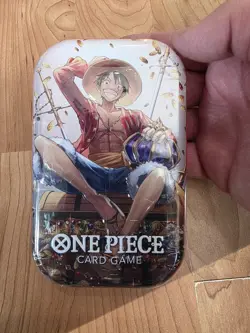 One Piece TCG Card Game - Mini Tin Vol.2 English 2 Packs Of OP 13 + Promo Pack - Image 1