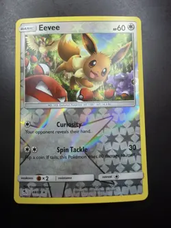 Eevee 48/68 Reverse Holo - Hidden Fates - NEAR MINT NM - Pokemon TCG - Image 1