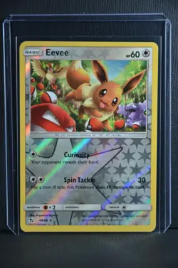 Eevee 48/68 Hidden Fates 2019 Reverse Holo Holofoil Pokemon TCG Card - NM - Image 2